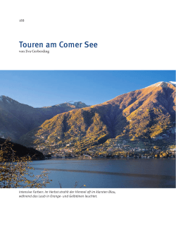 Greenway del Lago di Como - Konrad-Adenauer