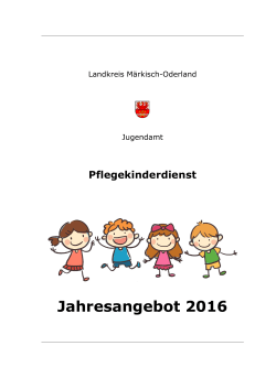 Weiterbildungsprogramm 2016 - Landkreis Märkisch