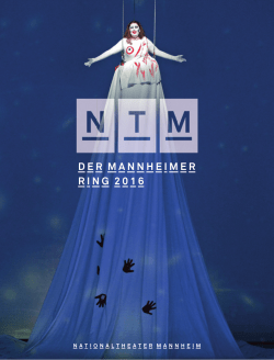 Der MAnnHeiMer ring 2016 - Der Neue Mannheimer Ring