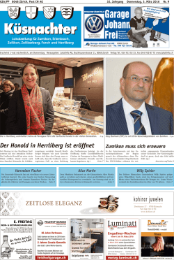 Der Honold in Herrliberg ist eröffnet