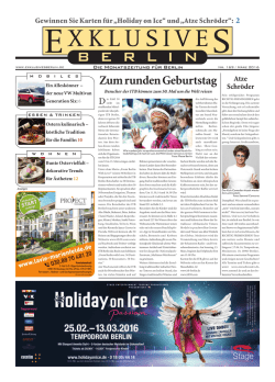 EB Ausgabe m&auml;r16 - Exklusives Berlin