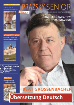 Prazsky Senior Deutsche Übersetzung - AC