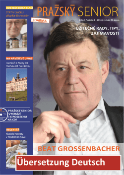 Prazsky Senior Deutsche Übersetzung - AC