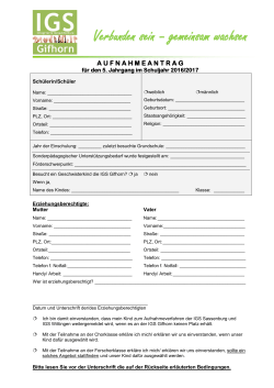 - IGS Gifhorn