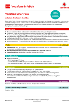 InfoDok 3039 Vodafone SmartPass