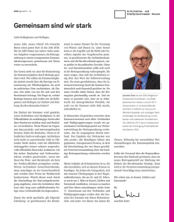Editorial - Architekten