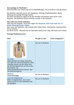 Packliste v4 - DPSG Speldorf