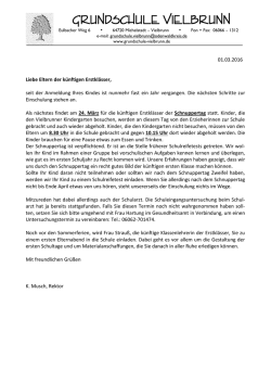 Grundschule Vielbrunn