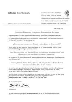 Infos - autismus Rhein