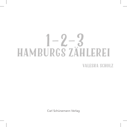 Hamburgs Z&auml;hlerei