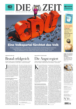 Die ZEIT Nr. 11/2016