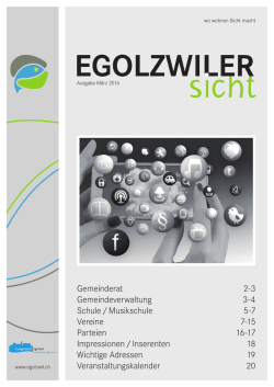 Egolzwiler Sicht M&auml;rz 2016
