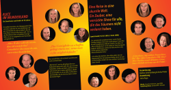 Flyer Alice im Wunderland