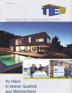 lhr Haus - Thomas Eckart Bau & Projektmanagement GmbH