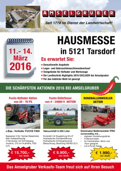 inkl. MwSt. - Amselgruber Landtechnik