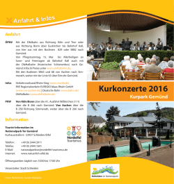 Kurkonzerte 2016