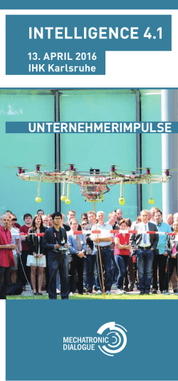 intelligence 4.1 - Nachhaltigkeit: der erfolgreiche Weg