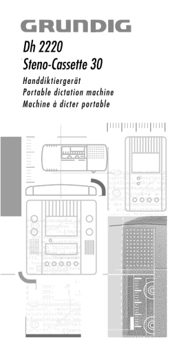 Dh 2220 Steno-Cassette 30