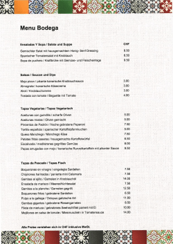 Osterbrunch Tavolata mit Christoph Waibel
