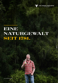 Eine Marke wie ein Mythos.