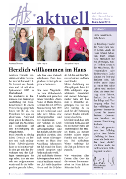 Herzlich willkommen im Haus - Haus Johann Sebastian Bach gGmbH