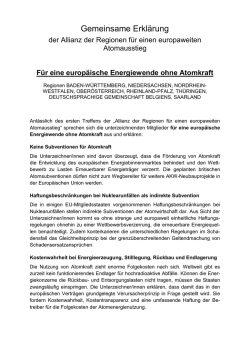 Gemeinsame Erklärung