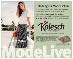 GW Modenschau