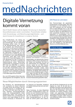 Digitale Vernetzung kommt voran