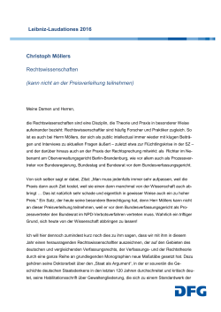 Laudatio: Prof. Dr. Christoph Möllers (pdf | 23 KB )