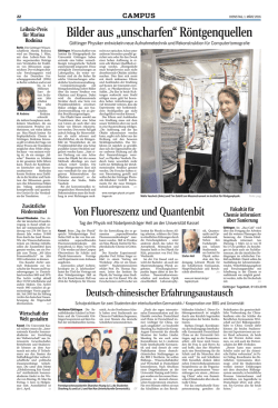 Deutsch-chinesischer Erfahrungsaustausch