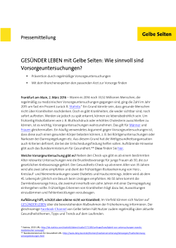 PDF downloaden - Gelbe Seiten Marketing Gesellschaft