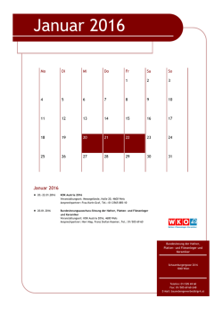 Januar 2016