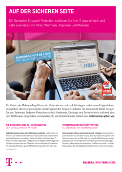 Infoflyer Symantec Endpoint Protection pdf, 844 KB
