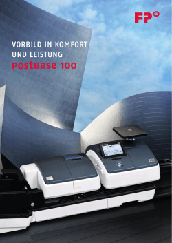 Prospekt zur PostBase 100 als PDF