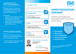 KOMPETENZZENTRUM EHRENAMT
