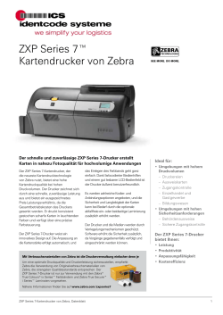 ZXP Series 7™ Kartendrucker von Zebra