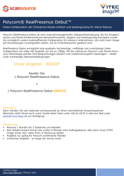 Polycom® RealPresence Debut