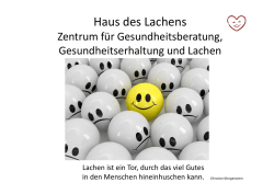 Haus des Lachens - Cottage Apotheke