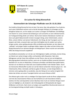 lesen. - Stamm St. Lorenz
