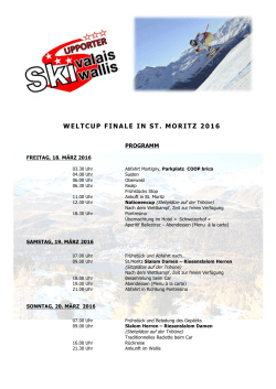 weltcup finale in st. moritz 2016 - ski