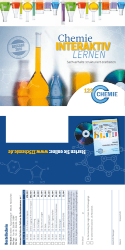 Im Katalog bl&auml;ttern - Chemie interaktiv lernen