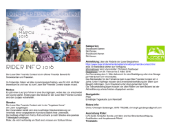 Infos Loser Bier Freeride Contest 2016