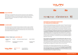 WLAN-Partner - CloudGuard Software AG