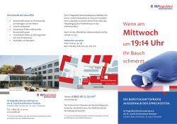 Informations-Flyer - Kassenärztlichen Vereinigung Brandenburg