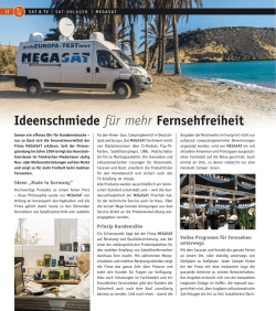 Ideenschmiede f&uuml;r mehr Fernsehfreiheit