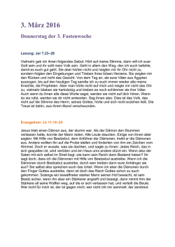Gottes Wort f&uuml;r heute