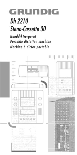 Dh 2210 Steno-Cassette 30