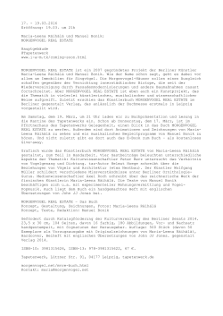 Informationen - Tapetenwerk