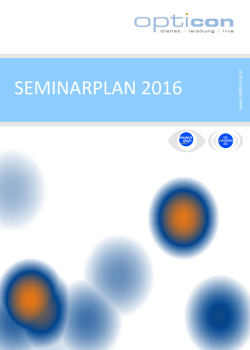informationen - bei den augen auf! Optikern