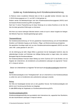 Editorial M&auml;rz 2016 - Steuerkanzlei